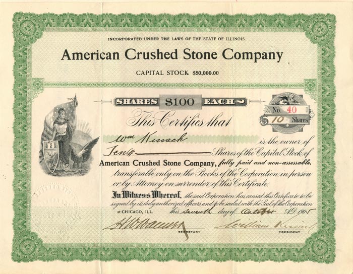 American Crushed Stone Co.